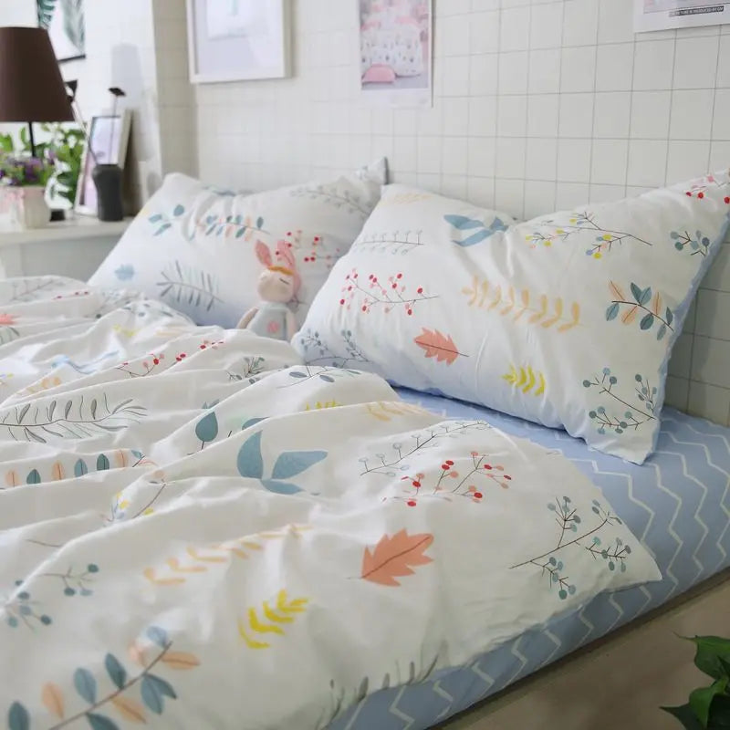 VILZSTUDIOS Luxurious Soft Twin-Queen Duvet Bedding Set