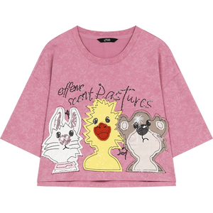 VILZSTUDIOS Vibrant Cartoon Print T-Shirt