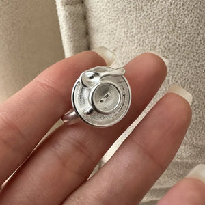VILZSTUDIOS Matte Cute Punk Open Finger Ring