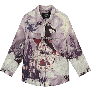 VILZSTUDIOS Trendy Original Printed Puffer Jacket