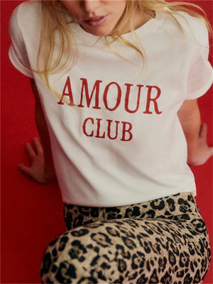 VILZSTUDIOS Amour Club White T-Shirt