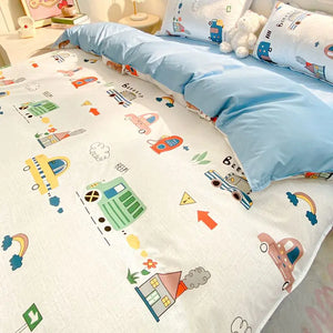 VILZSTUDIOS Cool & Cute Duvet Cover Twin Bedding Set
