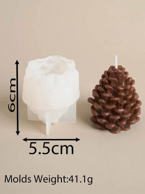 VILZSTUDIOS Silicone Pine Cone Candle Mold DIY
