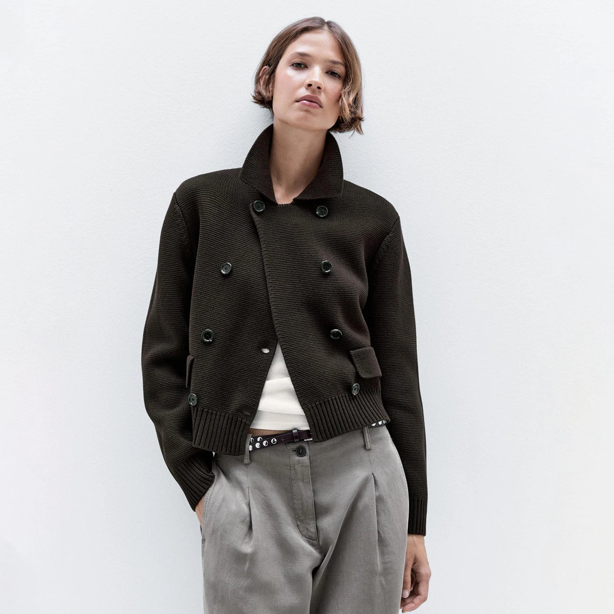 VILZSTUDIOS Classic Knitted Cardigan