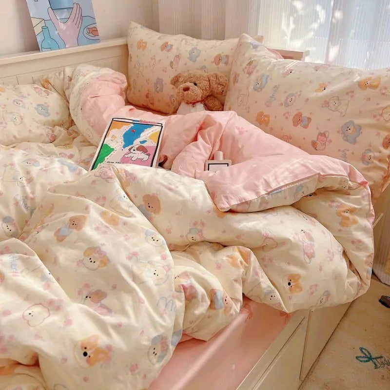 VILZSTUDIOS Cool & Cute Duvet Cover Twin Bedding Set