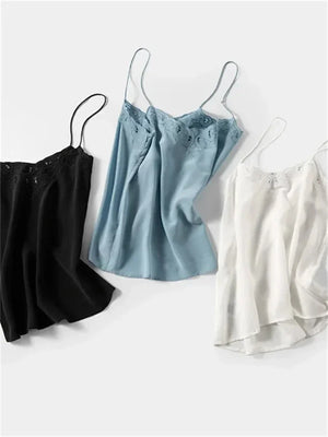 VILZSTUDIOS Sultry Lace Tank Top