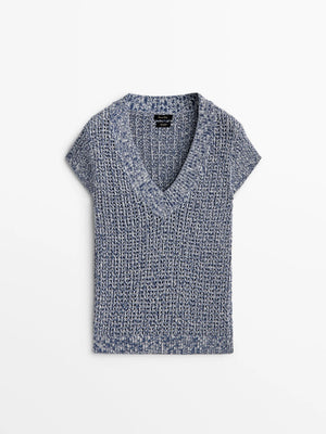 VILZSTUDIOS Basic V-Neck Spring Vest