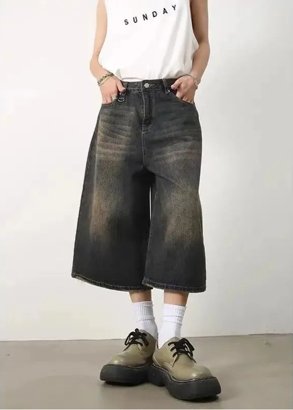 VILZSTUDIOS Retro Oversize Loose Jorts