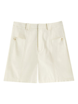 VILZSTUDIOS Versatile Casual Loose Fit Cotton Shorts