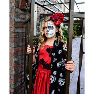 VILZSTUDIOS Casual Skull Scarf