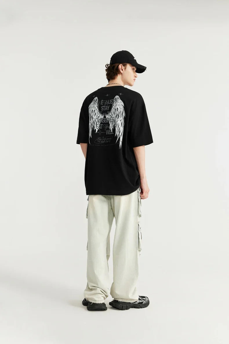 VILZSTUDIOS Luminous Glow-in-the-Dark Oversized T-Shirt