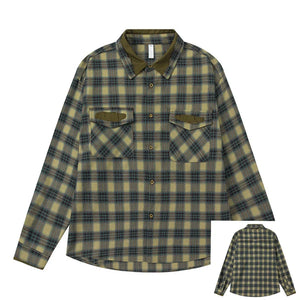 VILZSTUDIOS Plaid Casual Women's Shirt