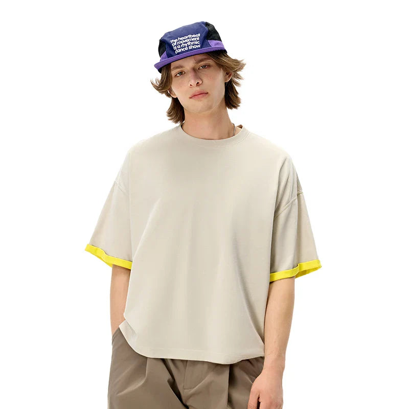 VILZSTUDIOS Tech Fabric Smooth Oversized T-Shirt