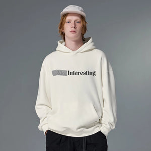 VILZSTUDIOS Flame Print Velvet Thermal Hoodie