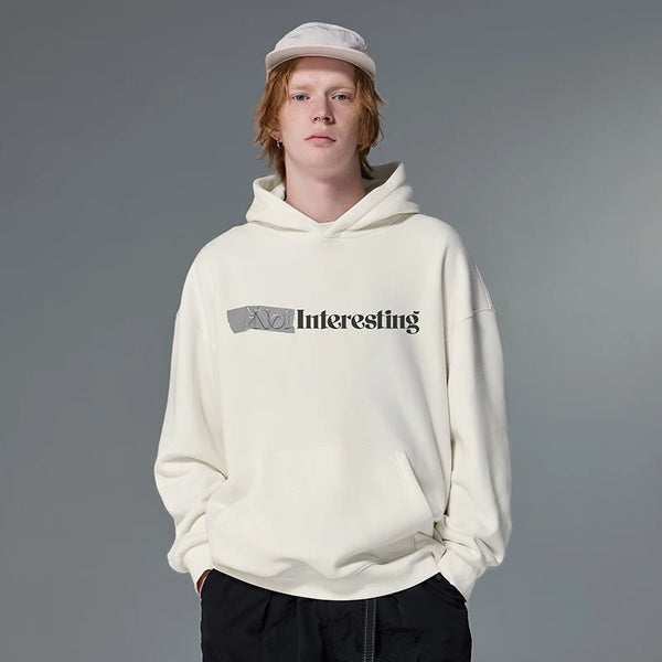 Flame Print Velvet Thermal Hoodie