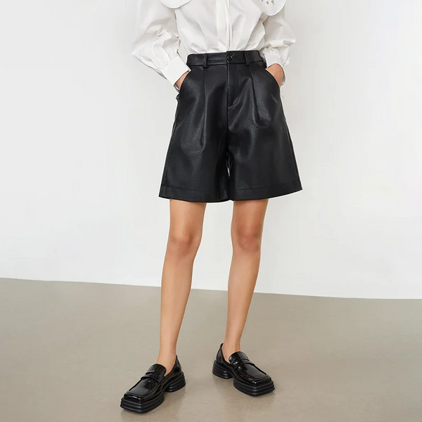 High Quality Wide Leg Faux Shorts