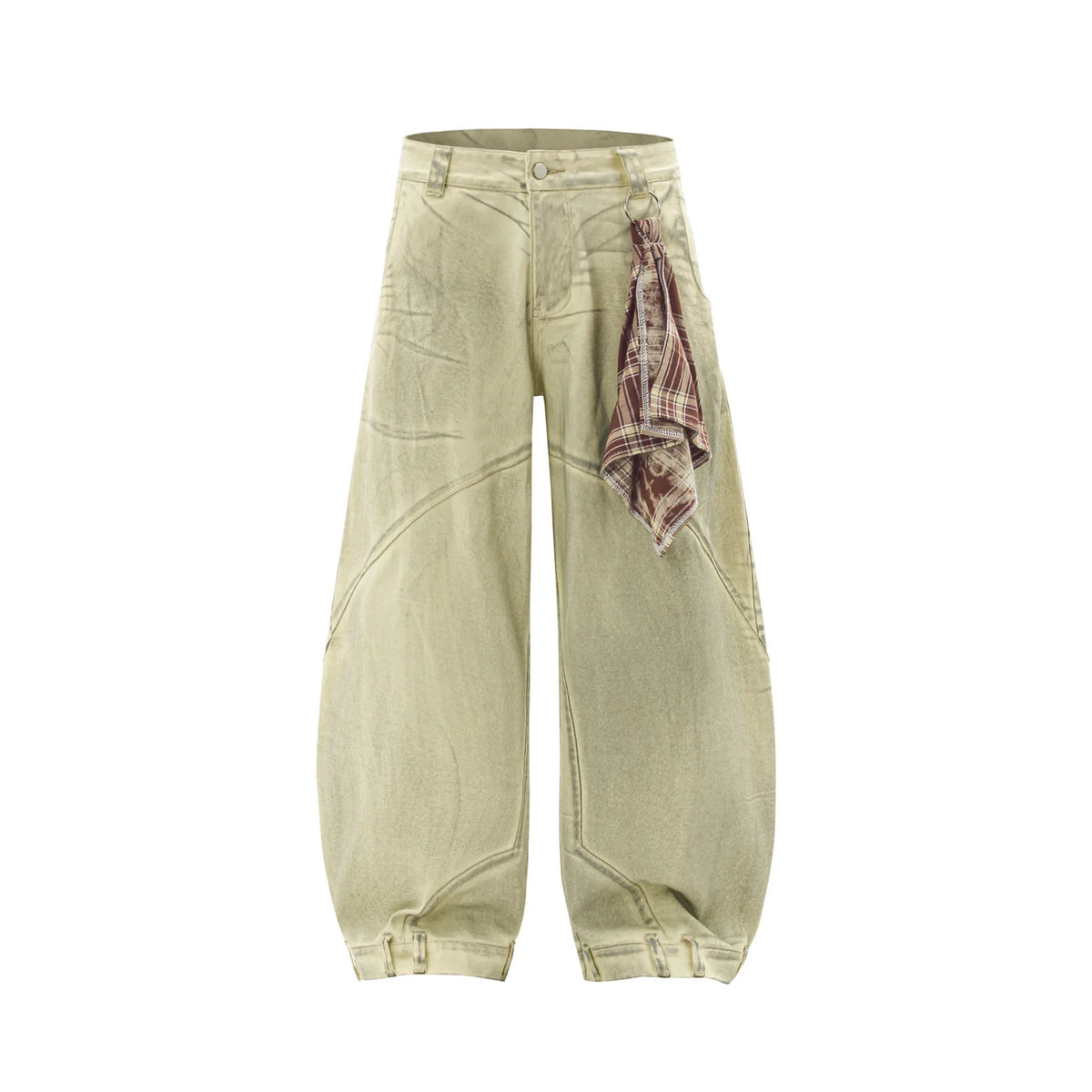 VILZSTUDIOS Loose Fit Wide Leg Hip Jeans