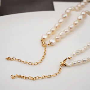 VILZSTUDIOS Small Pearl Beaded Strand Necklaces