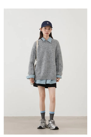VILZSTUDIOS Warm Loose Knit Sweater