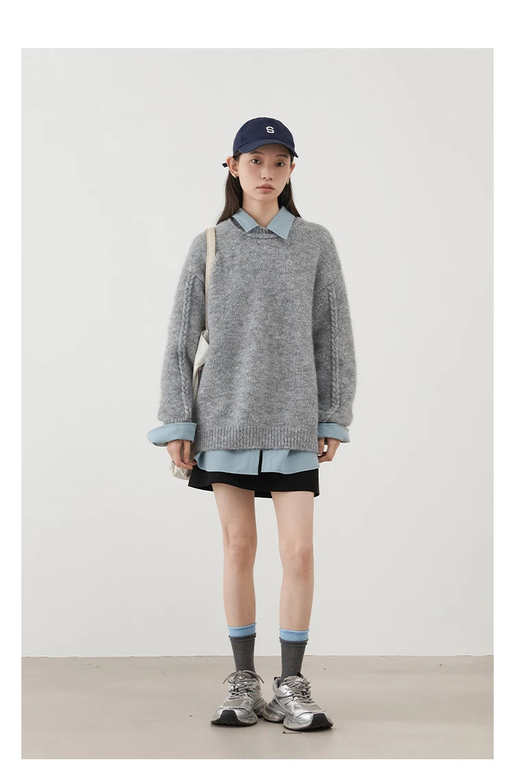 VILZSTUDIOS Warm Loose Knit Sweater