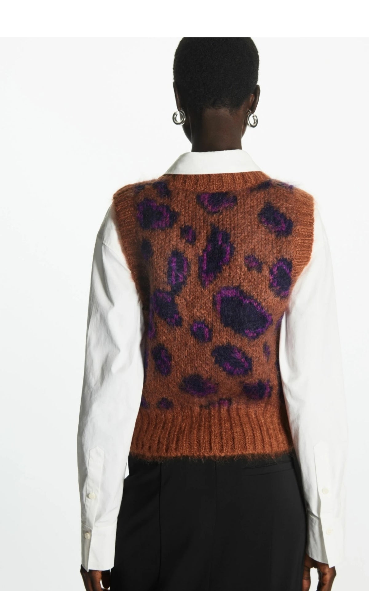 VILZSTUDIOS Fitted Mohair Blended Vest