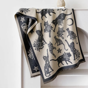 VILZSTUDIOS Animal Printed Cashmere Scarves