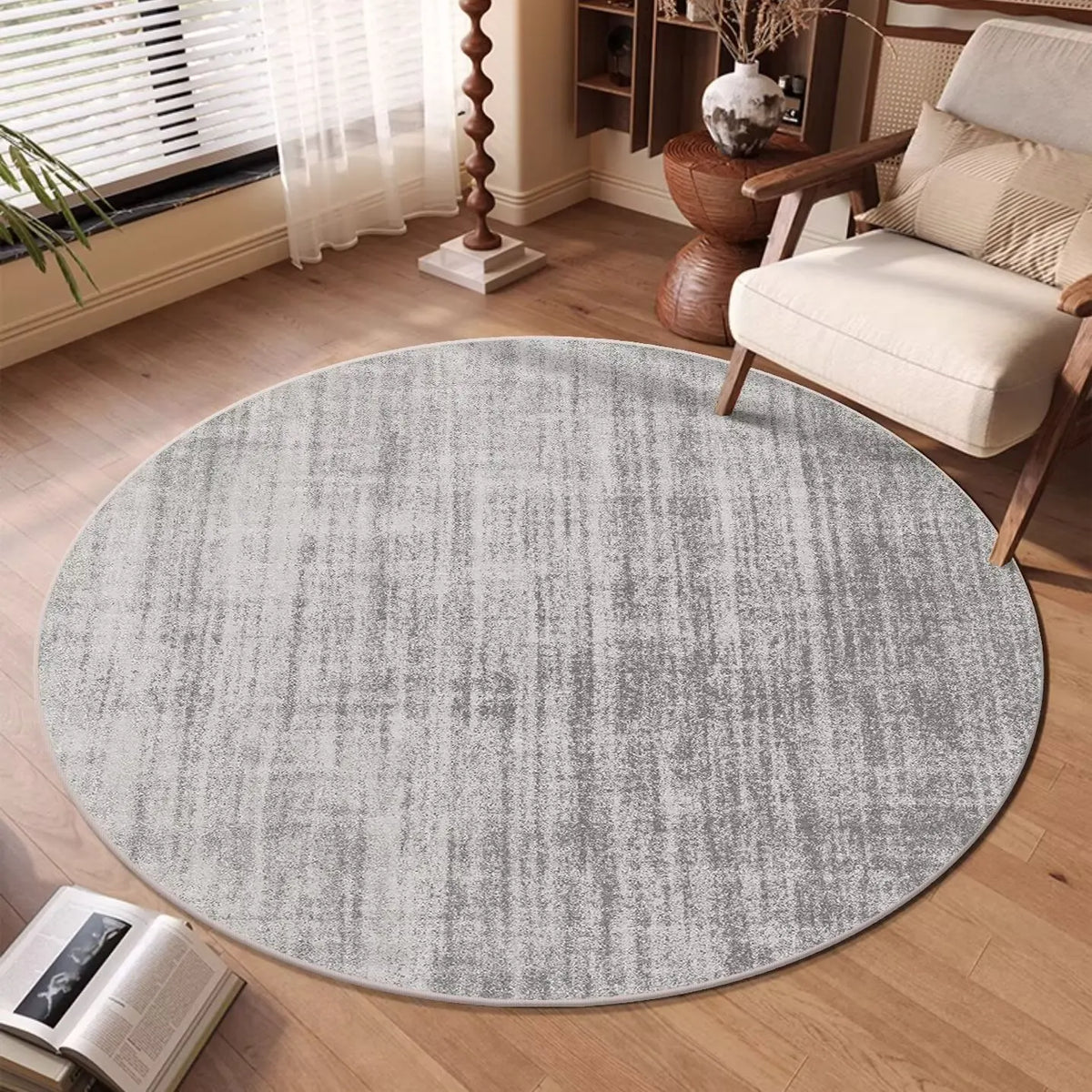 VILZSTUDIOS Modern Abstract Round Rug