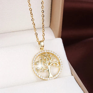VILZSTUDIOS Rustic Tree Of Life Necklace
