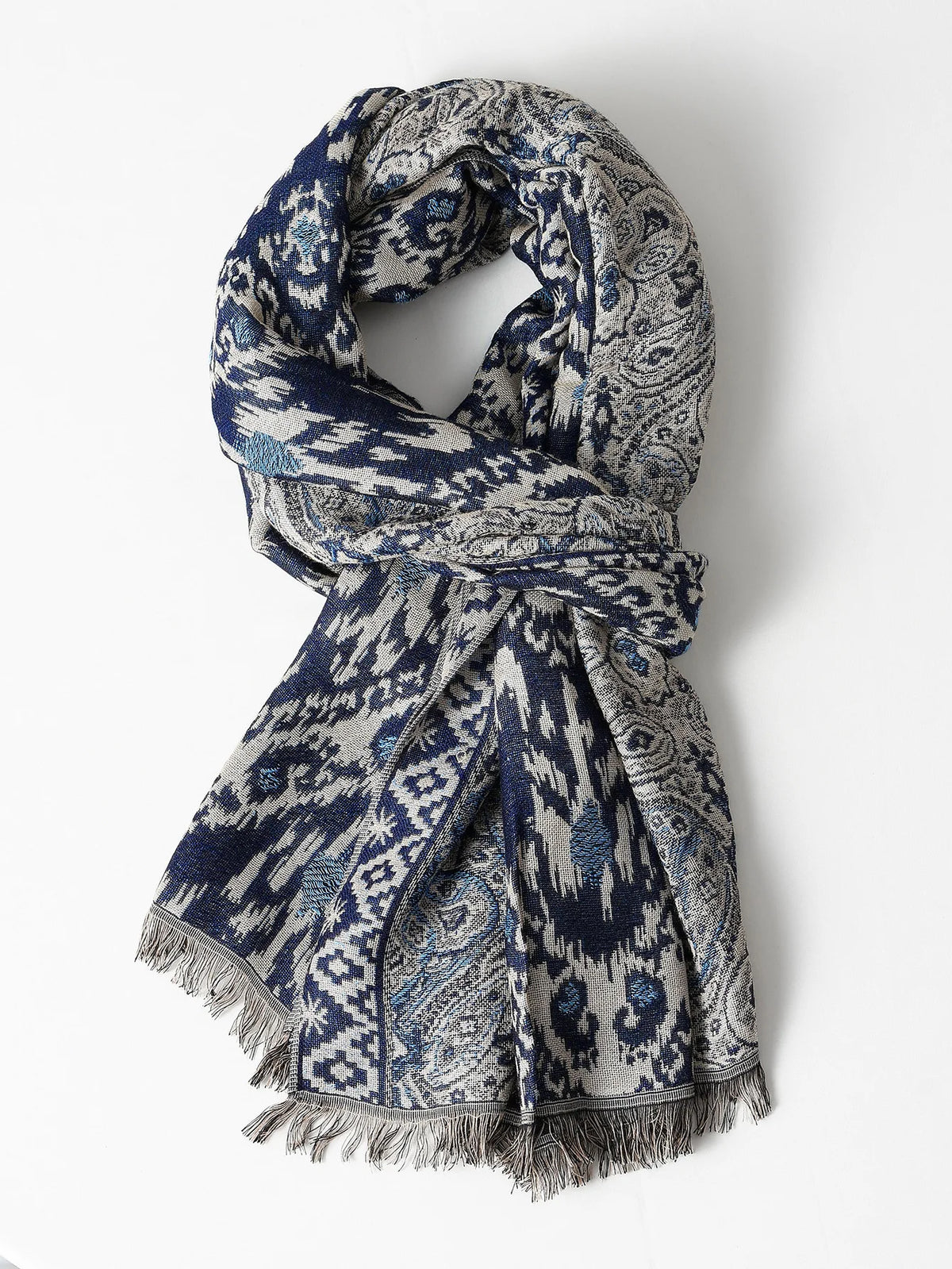 VILZSTUDIOS Jacquard Soft Warm Scarf