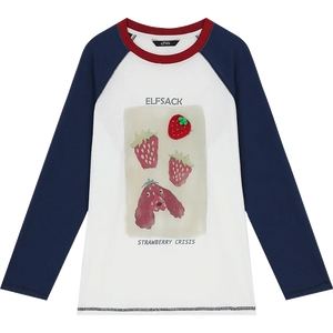 VILZSTUDIOS Strawberry Crisis Long Sleeve Top