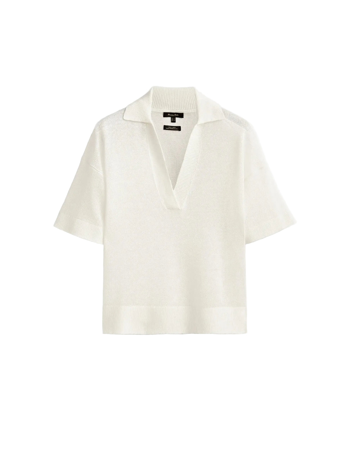 VILZSTUDIOS Linen Polo T-Shirt