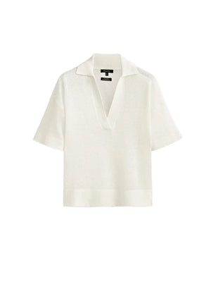VILZSTUDIOS Linen Polo T-Shirt