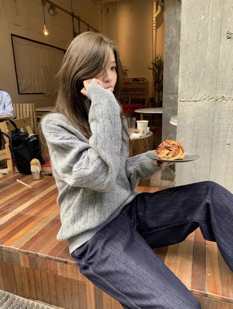 VILZSTUDIOS Cozy Wool Turtleneck Sweater