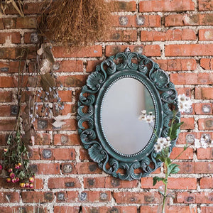 VILZSTUDIOS Huohan retro fake window decoration French wall-mounted mirror floor-to-ceiling fitting entrance living room fireplace mirror B