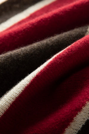 VILZSTUDIOS A-class High-quality 100% Cashmere New Cashmere Scarf 100% Knitted Warm Neck-Protecting High-end Fashion Wild Color in Winter.