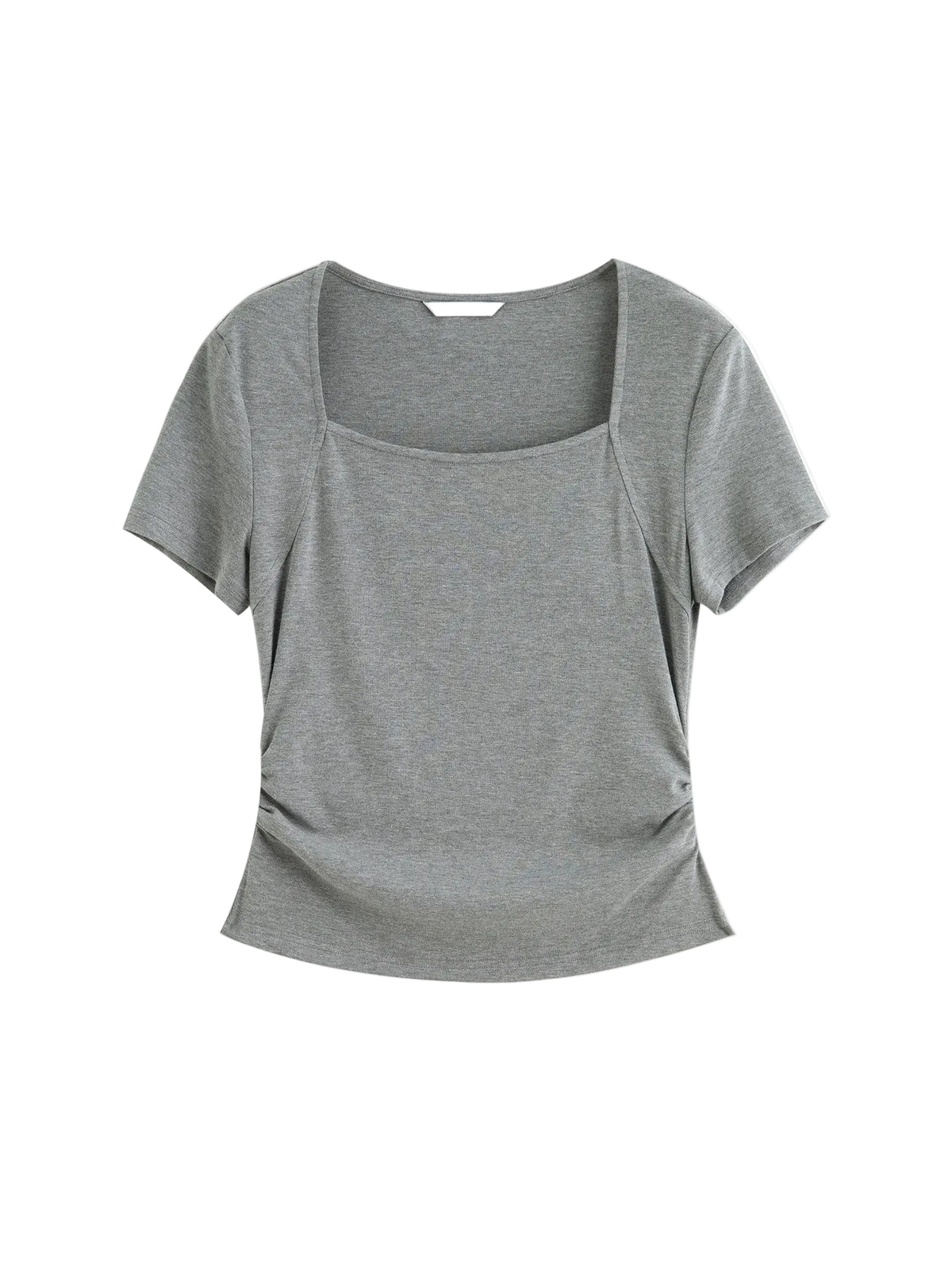 VILZSTUDIOS Slim Fit Square Neck T-Shirt