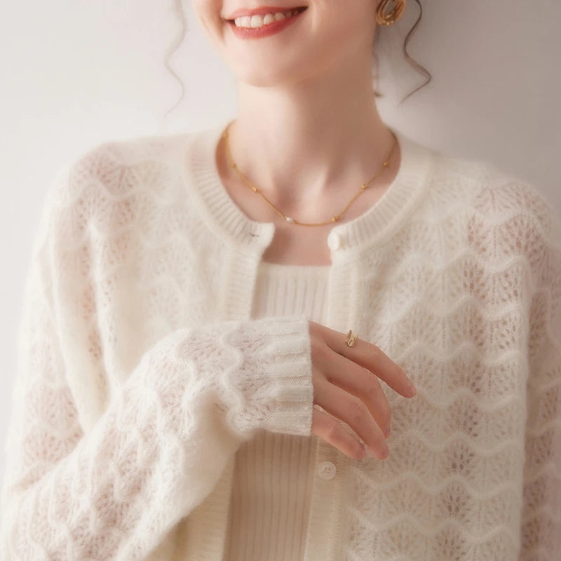 VILZSTUDIOS Luxurious Cashmere Cardigan