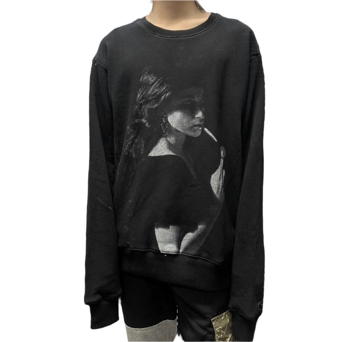 VILZSTUDIOS Velvet Thick Fleece Long Sleeve T-shirt