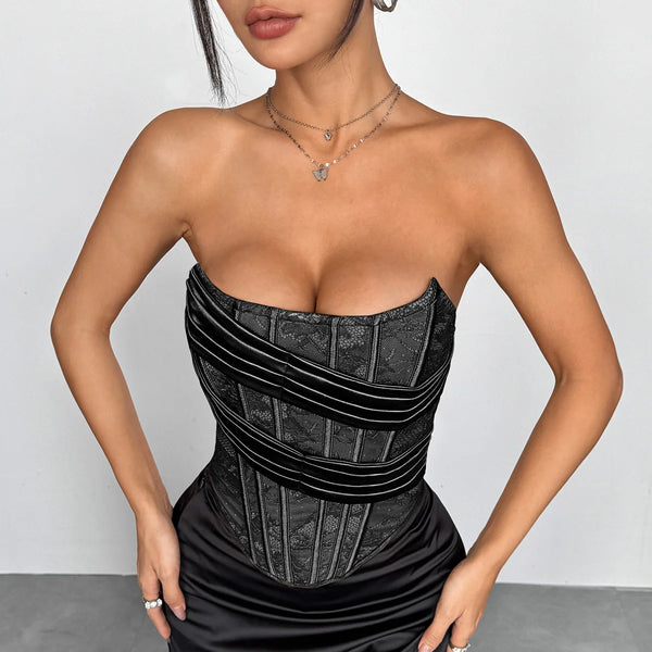Strapless Slim Shaper Corset Tank
