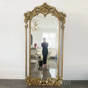 VILZSTUDIOS modern Luxury Espejo Home Decorations Large Nordic Quality Mirror Designer Girls Gold House Bedroom Wall Mirrors Full Body Floor