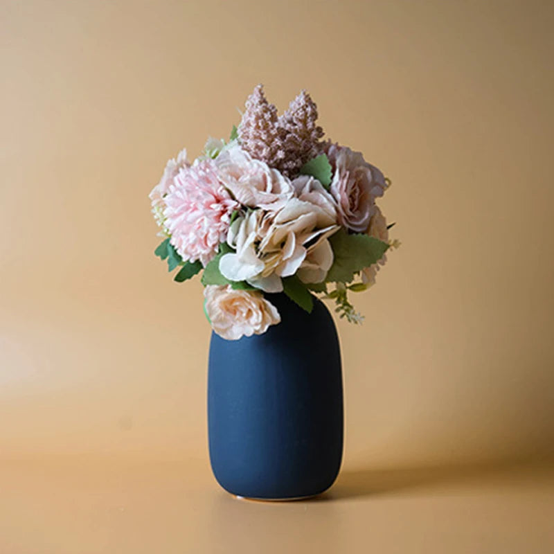 VILZSTUDIOS Nordic Ceramic Solid Color Vase