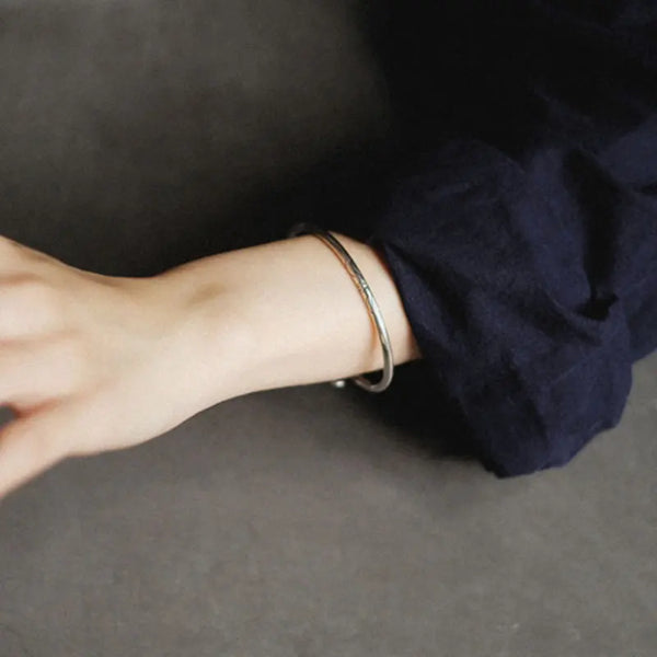 Vintage Peacock Feather Geometric Bracelet
