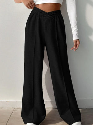 VILZSTUDIOS Comfy Loose Fit Elastic Waist Pants