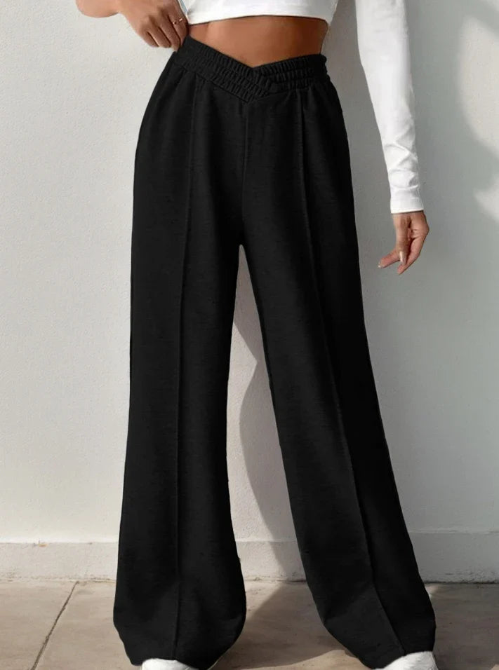 VILZSTUDIOS Comfy Loose Fit Elastic Waist Pants