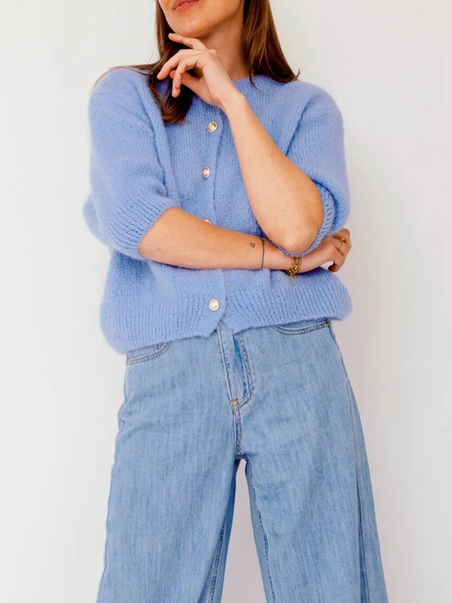 VILZSTUDIOS Soft Knitwear Cardigan