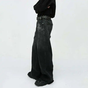 VILZSTUDIOS Vintage Baggy American Style Wide Leg Jeans