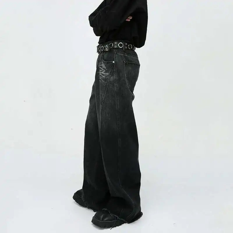 VILZSTUDIOS Vintage Baggy American Style Wide Leg Jeans