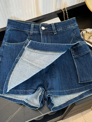 VILZSTUDIOS Spicy High Waist A-Line Denim Pants