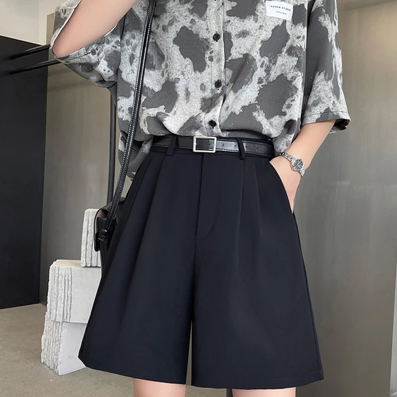 VILZSTUDIOS High Waisted Korean Style Wide Pants