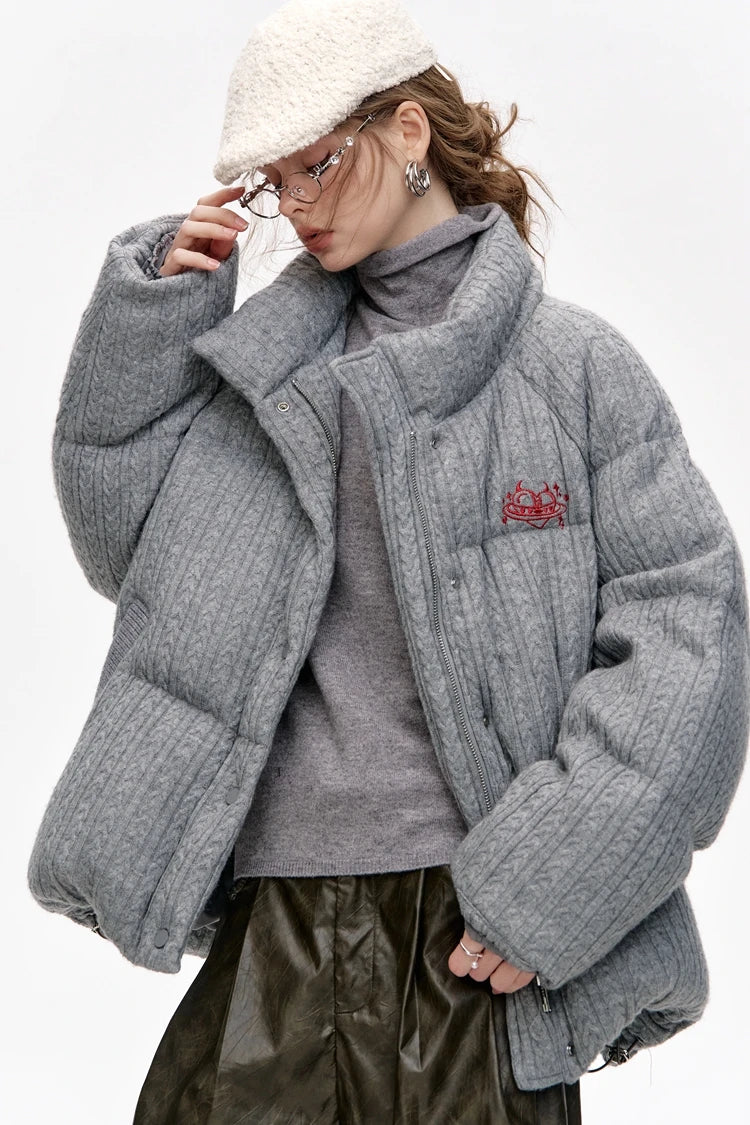 VILZSTUDIOS Cozy Casual Puffer Jacket